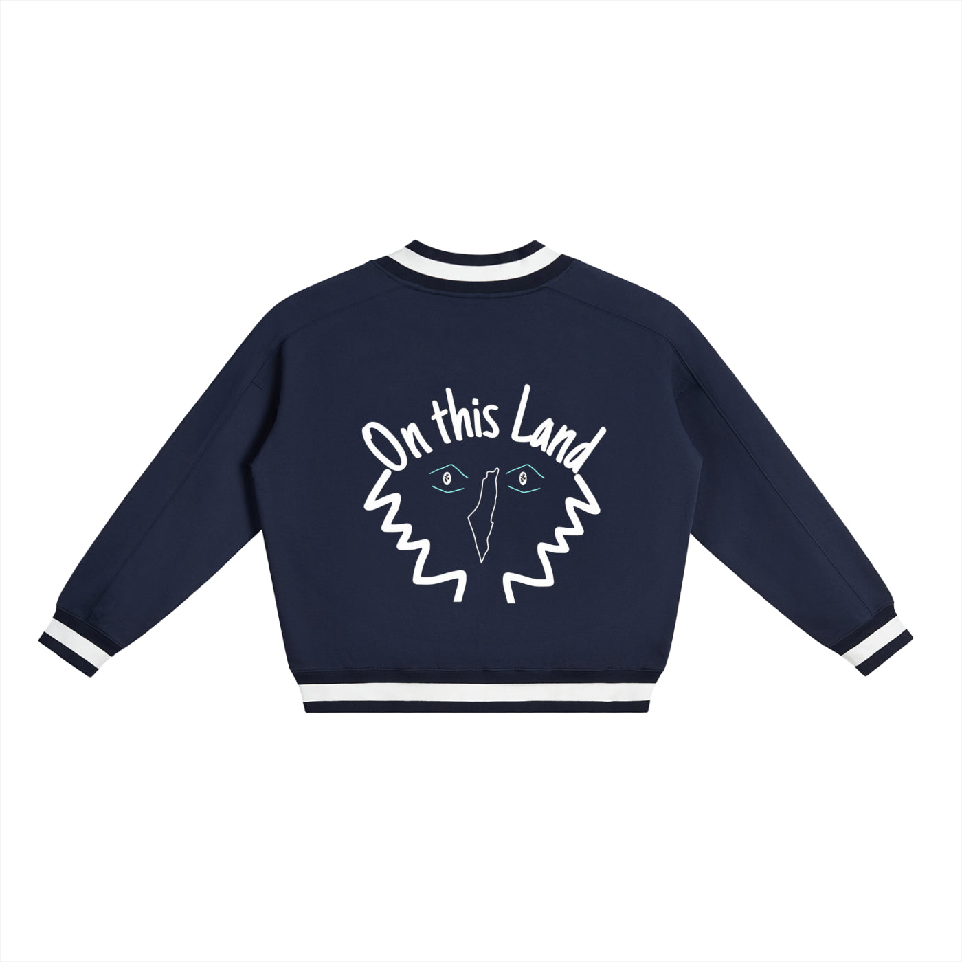MAP FACE SWEATSHIRT - Beyond The Wall